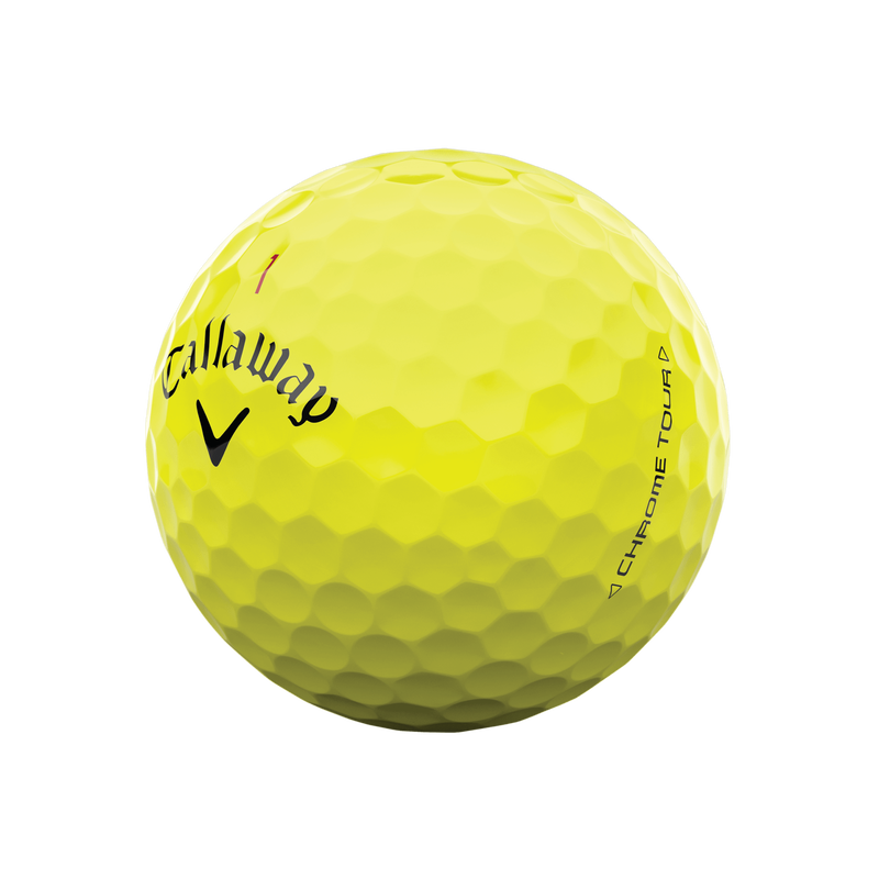 BALLE CALLAWAY CHROME TOUR 24 YELLOW