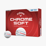 BALLE CALLAWAY CHROME SOFT 26 WHITE TRIPLE TRACK 360