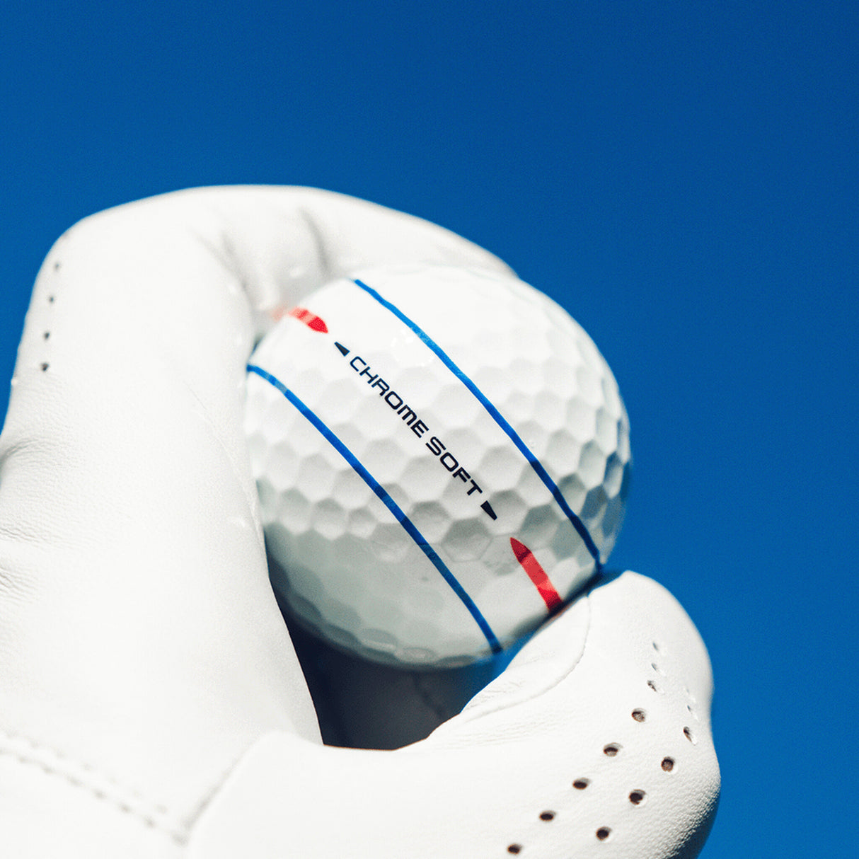 BALLE CALLAWAY CHROME SOFT 26 WHITE TRIPLE TRACK 360