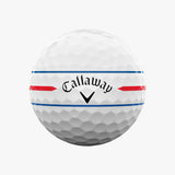 BALLE CALLAWAY CHROME SOFT 26 WHITE TRIPLE TRACK 360