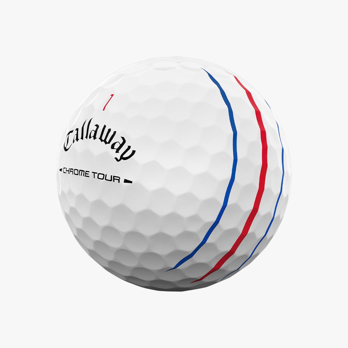 BALLE CALLAWAY CHROME TOUR 26 WHITE TRIPLE TRACK