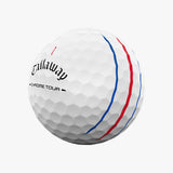 BALLE CALLAWAY CHROME TOUR 26 WHITE TRIPLE TRACK