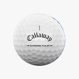 BALLE CALLAWAY CHROME TOUR 26 WHITE TRIPLE TRACK
