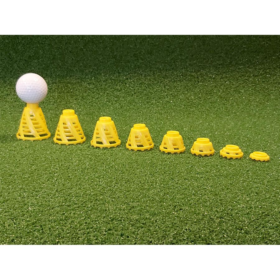 Birtee Basket Tee Lot De 2 Bleu Taille 7 1 Pouce Et Trois Quarts Golf