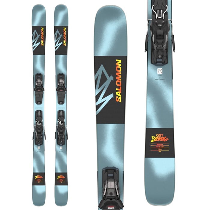 SKI TWIN SALOMON QST SPARK + M10 GW