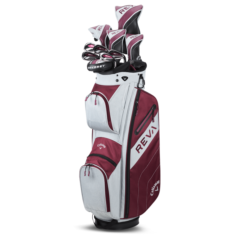 Ensemble Golf Callaway Reva 11 PCS Egplant Femme