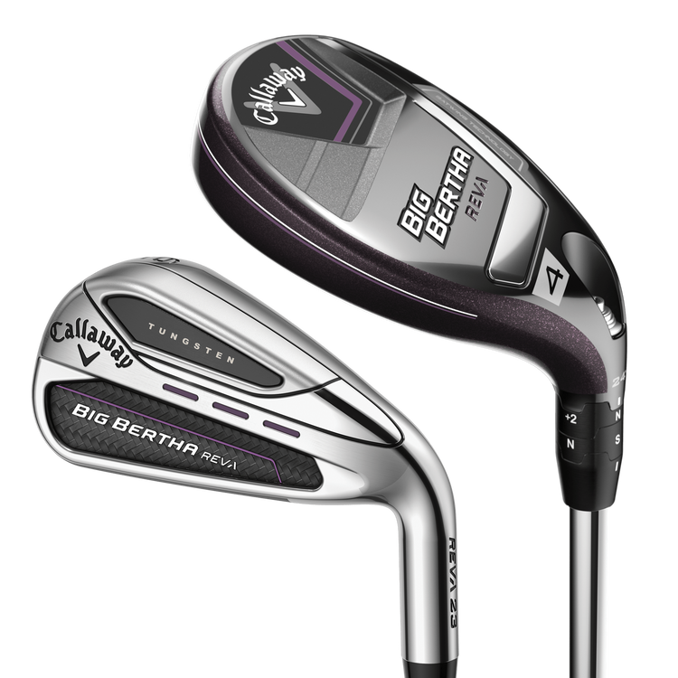 CALLAWAY BIG BERTHA REVA WOMEN'S IRONS SET COMBO