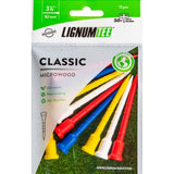 Tee Golf Lignum Tee Classic Pour Distance Et Précision Premium