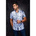 BLACK MADEIRA SHORT SLEEVE SHIRT