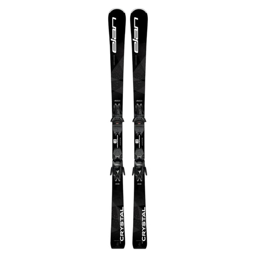 Elan Women's Crystal 2025 Skis And EL9.0 Bindings Black