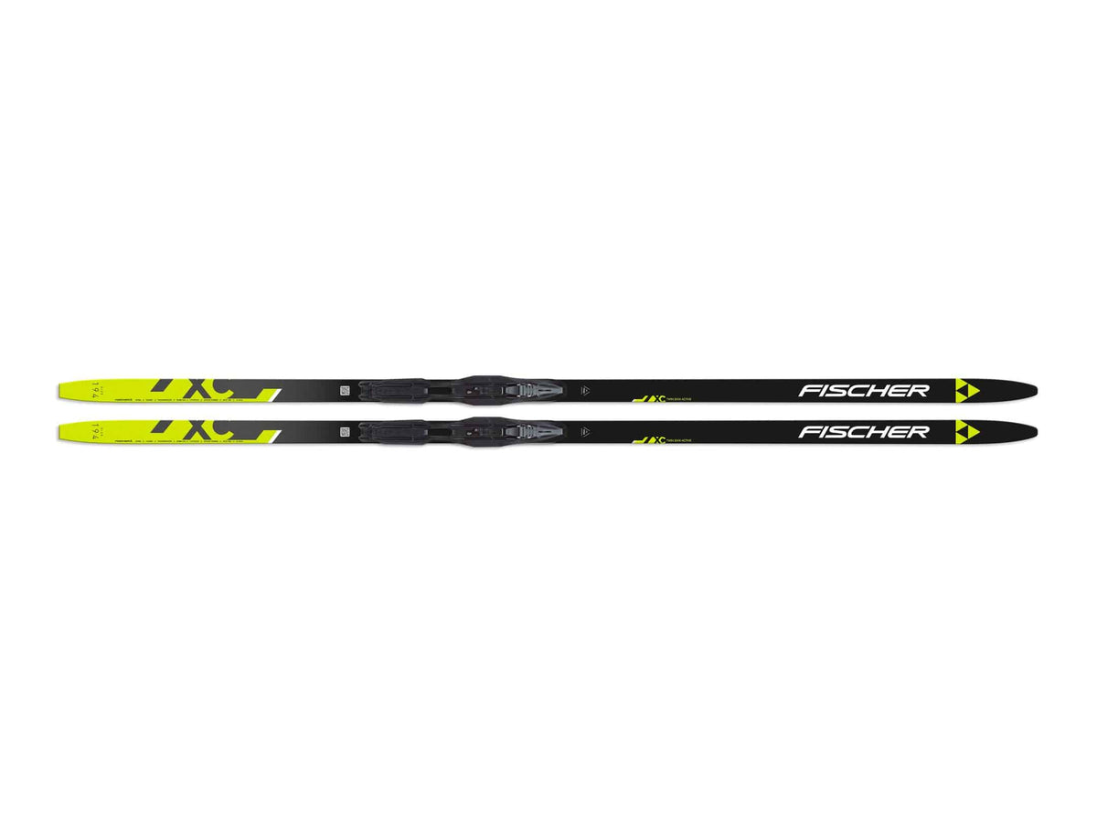 Ski de Fond Fischer Twin Skin Active + Fixation Compact Step In