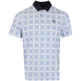 Original Penguin Pete's Cocktail Windowpane Polo Performance Pour Parcours