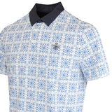 Original Penguin Pete's Cocktail Windowpane Polo Performance Pour Parcours