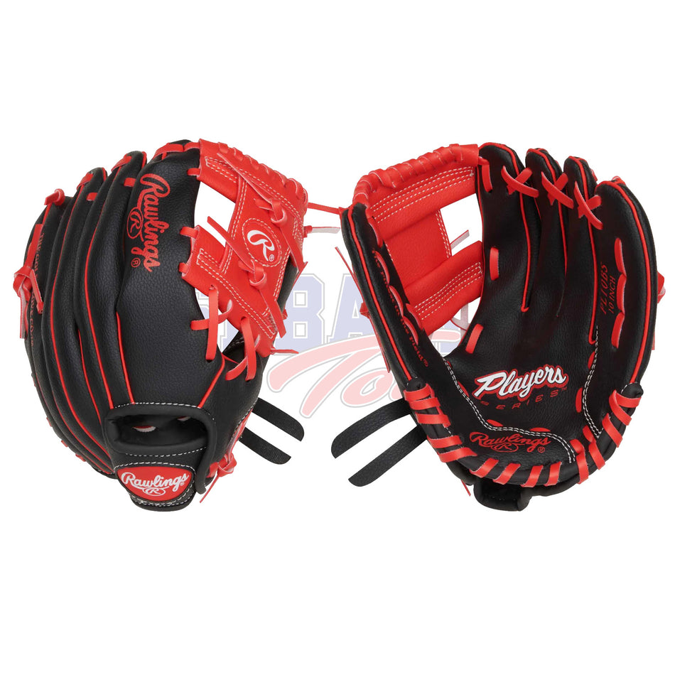 RAWLINGS "PLAYERS" SERIES BASEBALL GLOVE YOUTH 10" PL10BS