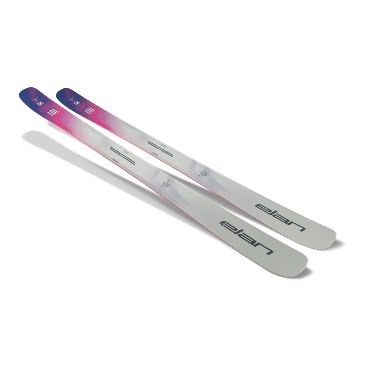 Elan Playmaker 101 Flat Performance Ski: Power and Maneuverability