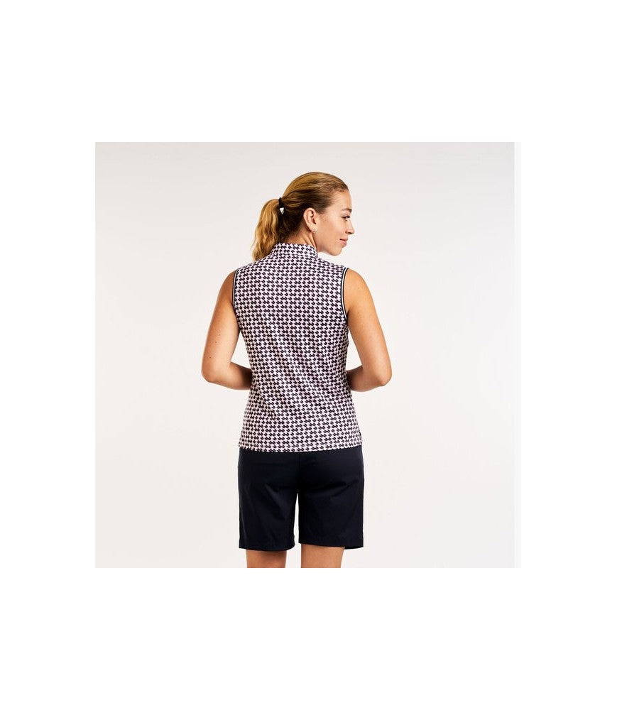 WOMEN'S SLEEVELESS POLO SHIRT VIVIA