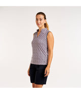 WOMEN'S SLEEVELESS POLO SHIRT VIVIA