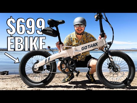 GOTRAX F1 V2 Folding Electric Bike with 48V 10.4Ah High Performance Battery
