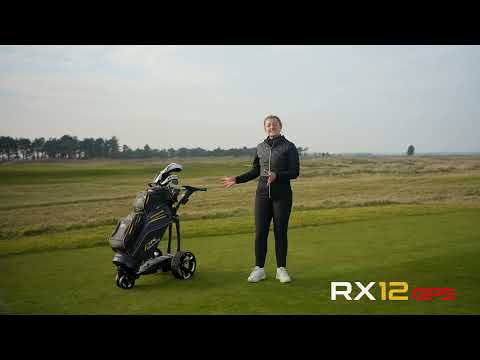 Powakaddy RX12 Chariot Golf GPS Télécommande Écran Tactile 5 Pouces