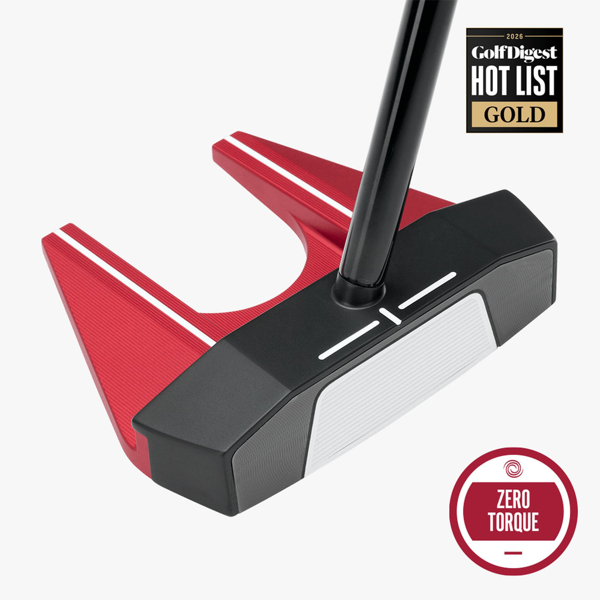 PUTTER ODYSSEY SQUARE 2 SQUARE TRI-HOT SEVEN