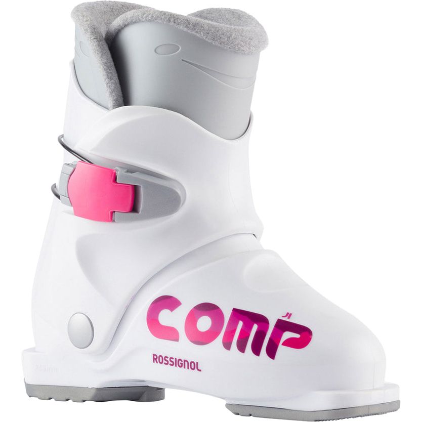 Rossignol Botte De Ski Comp J1 Enfant Confiance Et Maîtrise Dès Le Premier Virage