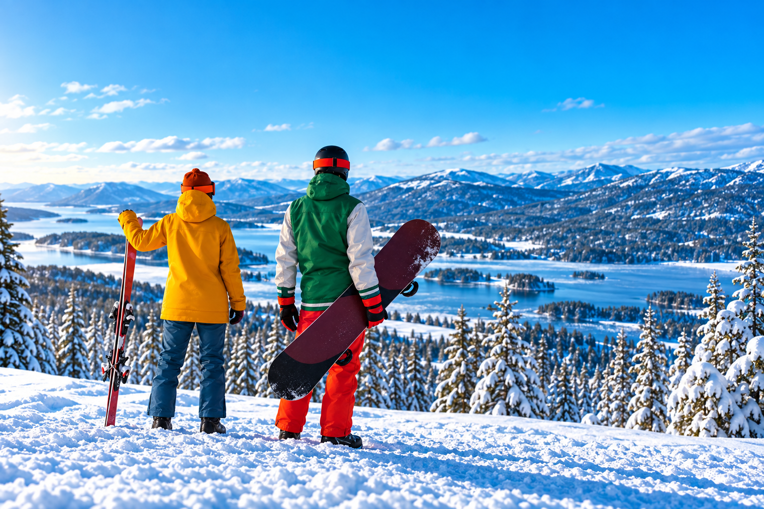 Seasonal ski and snowboard rental in Quebec City