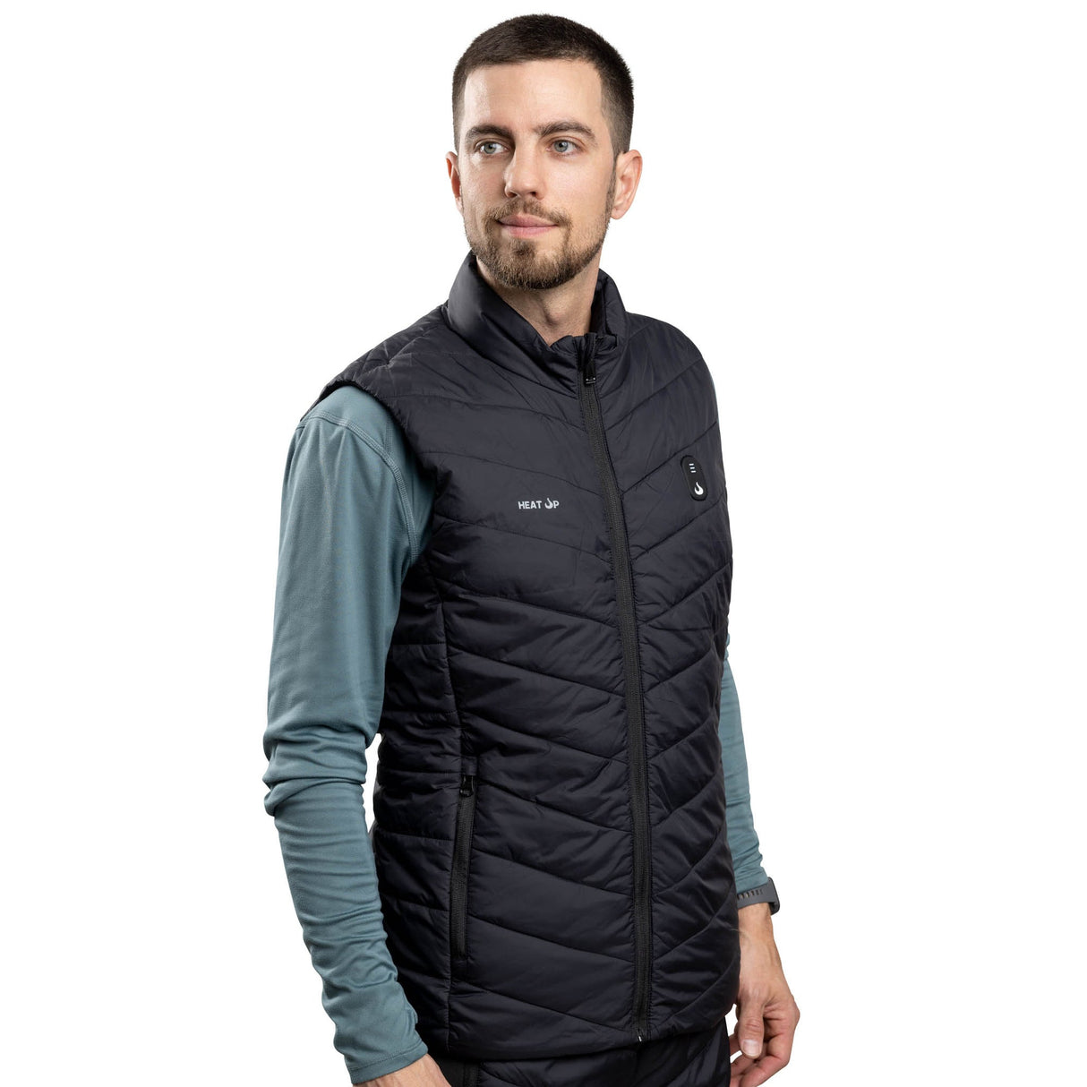 Heat Up Gilet Chauffant Homme Léger et Puissant