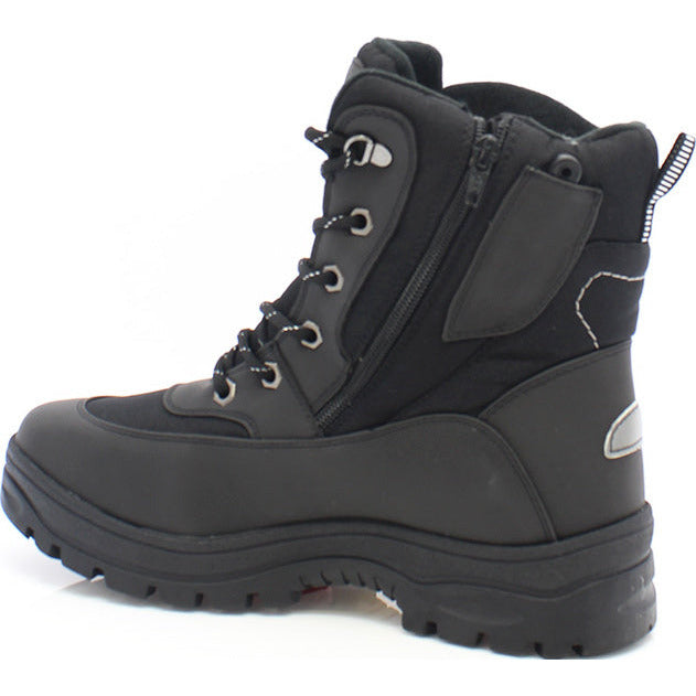 Navatex Botte Homme Crampons Amovibles Imperméable Tige Haute