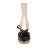 White Mountain LED Rechargeable Lamp With Bluetooth Speaker