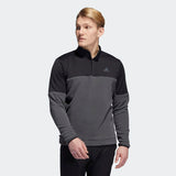 Adidas CHANDAIL Zip Quatre Golf En Molleton Recyclé Pour Performance