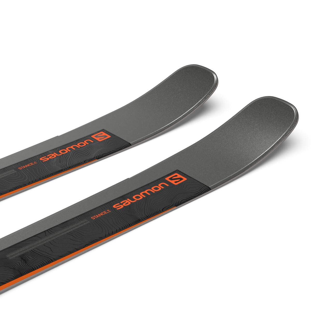Salomon Stance 84 Flat Ski For Hard and Groomed Snow Smooth Riding