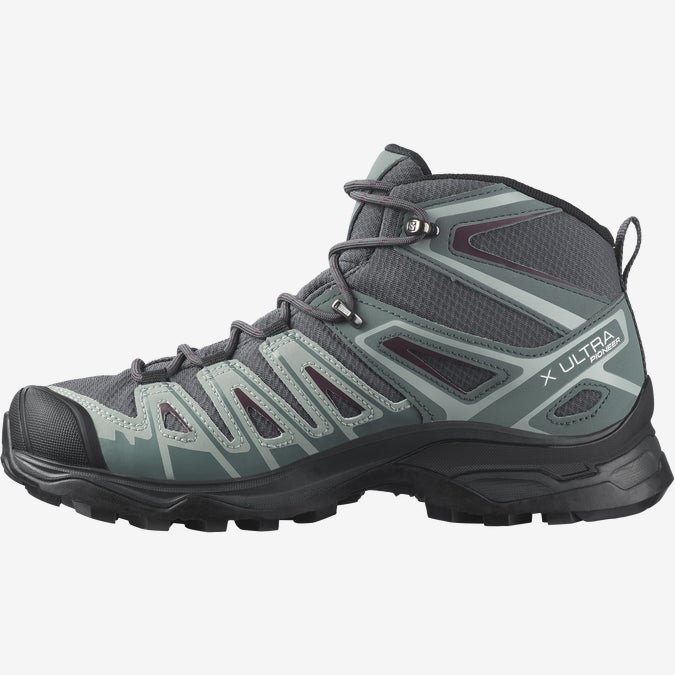 BOTTES SALOMON X ULTRA PIONEER MID CLIMASALOMON WATERPROOF FEMME