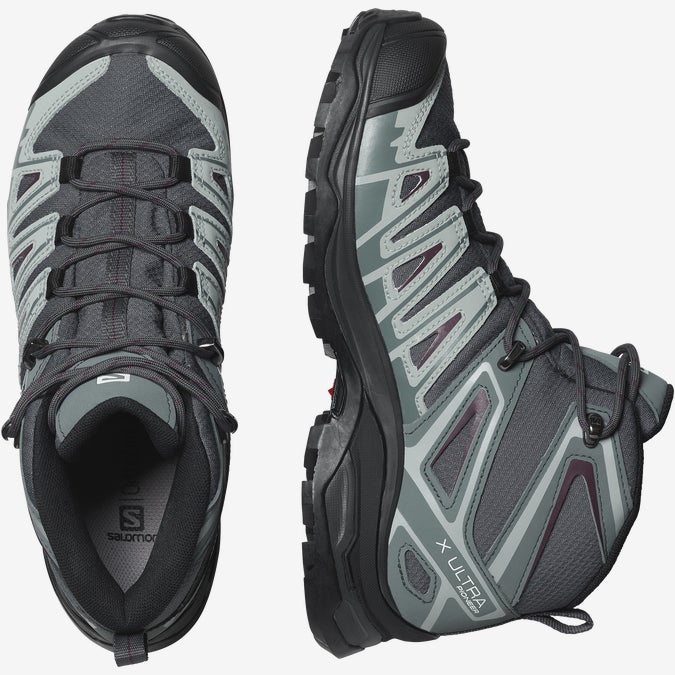 BOTTES SALOMON X ULTRA PIONEER MID CLIMASALOMON WATERPROOF FEMME