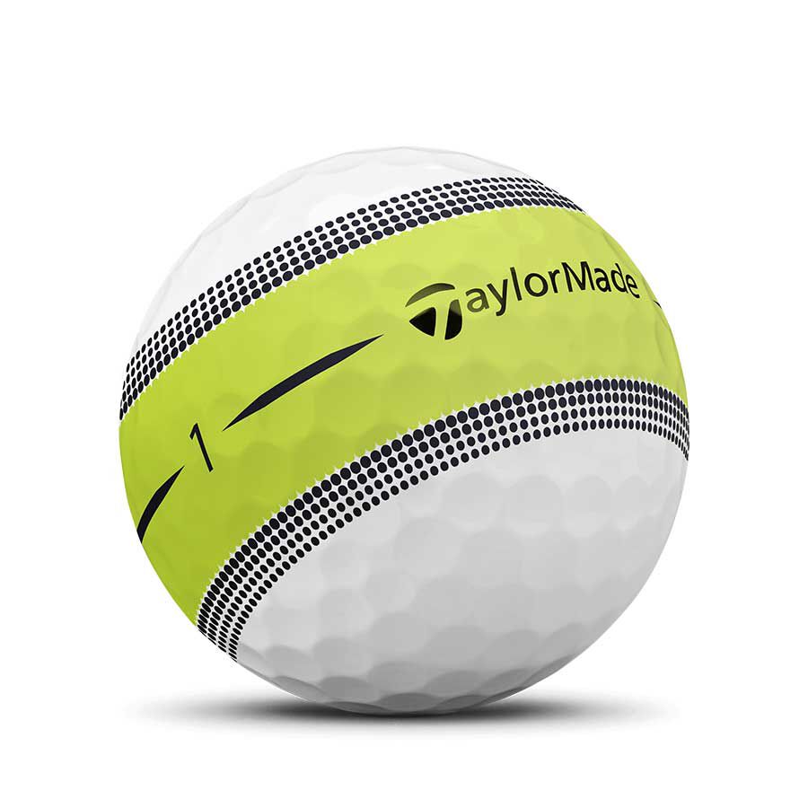 TaylorMade TM22 Tour Response Stripe Balle Multicolore Pour Précision Et Distance
