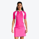 Polo Nivo Cali Mock Golf Performance Sur Le Green Endurance Optimale