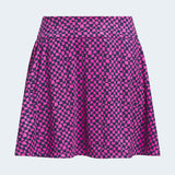 Adidas Skort Imprimé Golf En Tissu Recyclé Confort Premium Durable