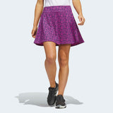 Adidas Skort Imprimé Golf En Tissu Recyclé Confort Premium Durable