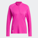 Adidas Solid Long Sleeve Polo For Golf Recycled And Soft