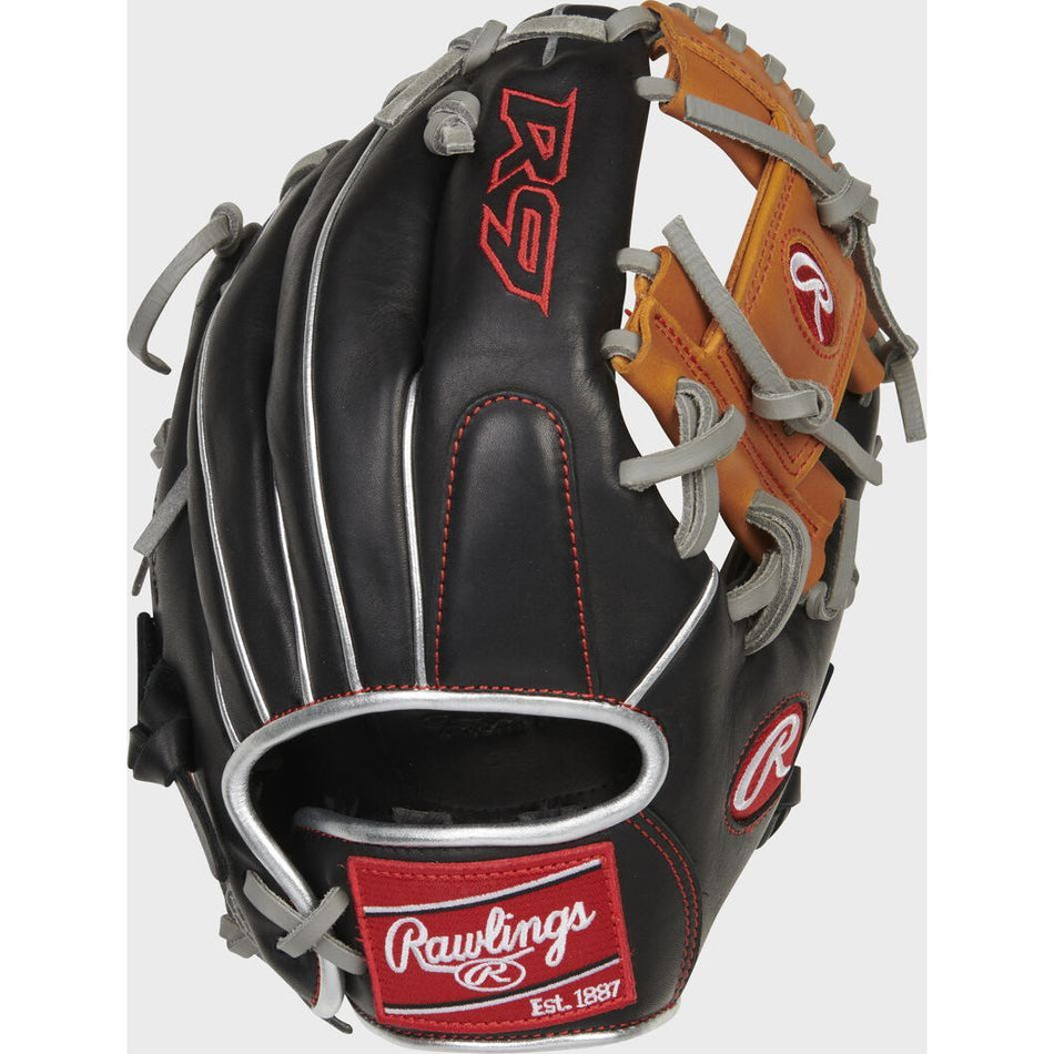 RAWLINGS "R9 BASEBALL" CONTOUR SERIES BASEBALL GLOVE 11 1/4" RHT