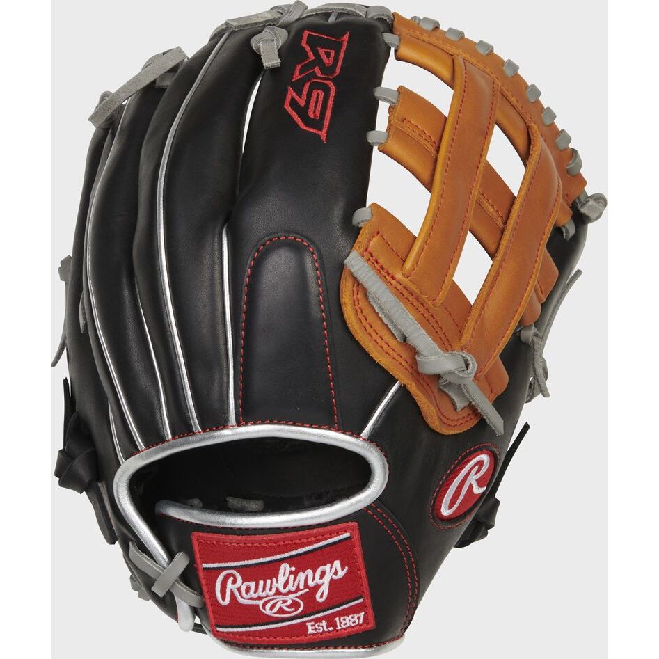 RAWLINGS "R9 BASEBALL" CONTOUR SERIES BASEBALL GLOVE 12" RHT