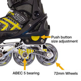 GUTS ADJUSTABLE INLINE SKATES FOR KID