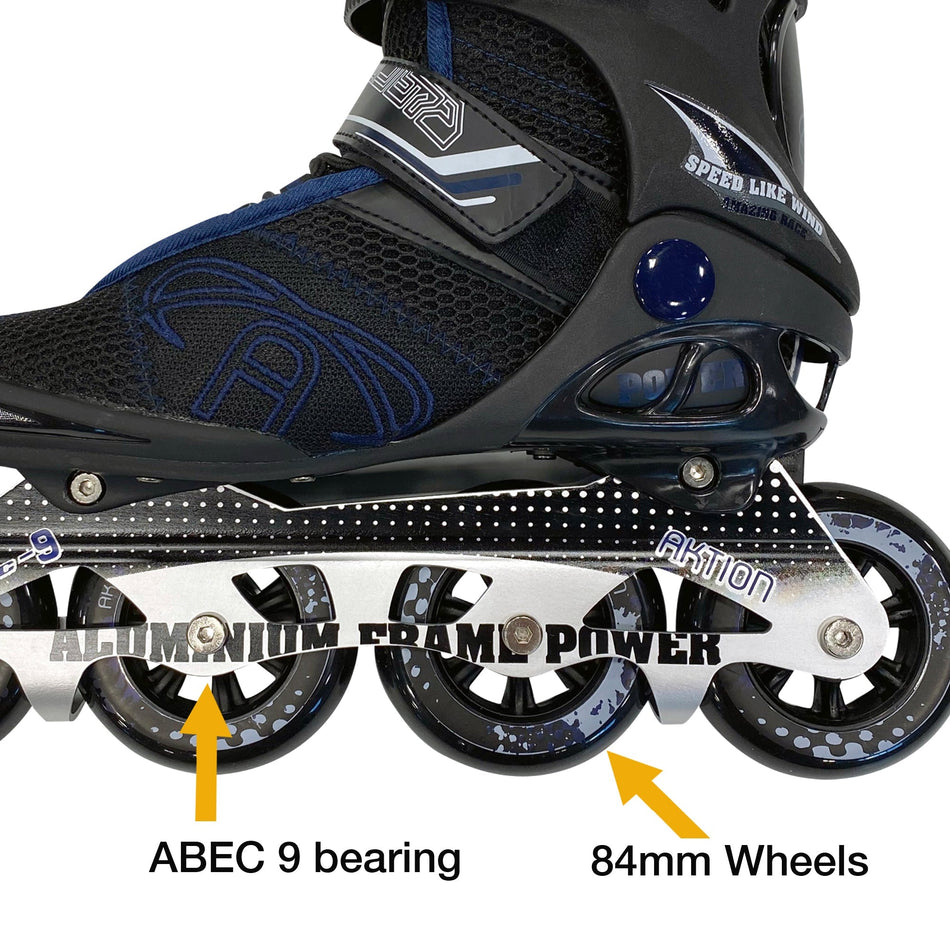 PATINS A ROUES ALIGNÉES AKTION AK148 90MM HOMME