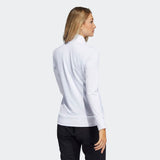 Adidas Chandail Textured Full Zip Veste De Golf Élégante Pour Froid