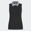 Adidas Ultimate 365 Sleeveless Printed Polo For Elegant Women
