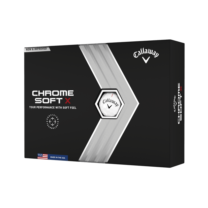 BALLE CALLAWAY CHROME SOFT X 22