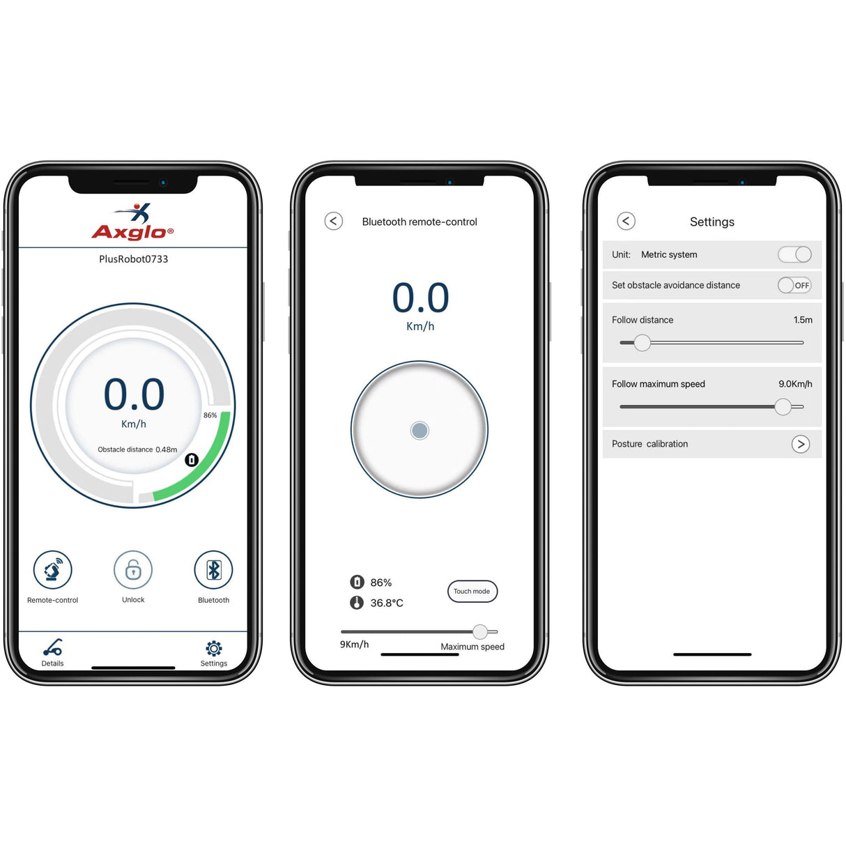AXGLO E3 REMOTE+FOLLOW ME ELECTRIC GOLF TROLLEY