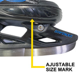 Softmax Patin À Glace Ajustable Pour Enfant Quatre Tailles Confort