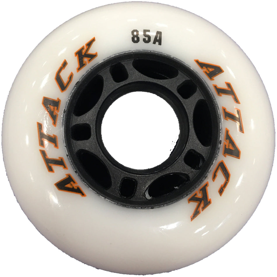 INLINE SKATING WHEELS ATTACK 85A SET OF 4