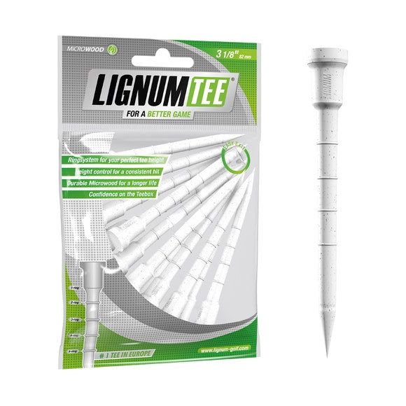 TEE LIGNUM 3 1/8 12 PACK